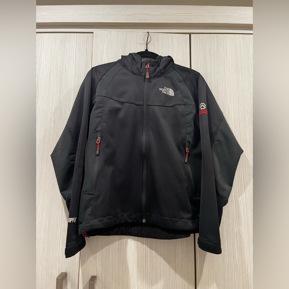 Rare North Face Summit Series WindStopper Mid Layer Jacket Black Small Vintage - Picture 1 of 14